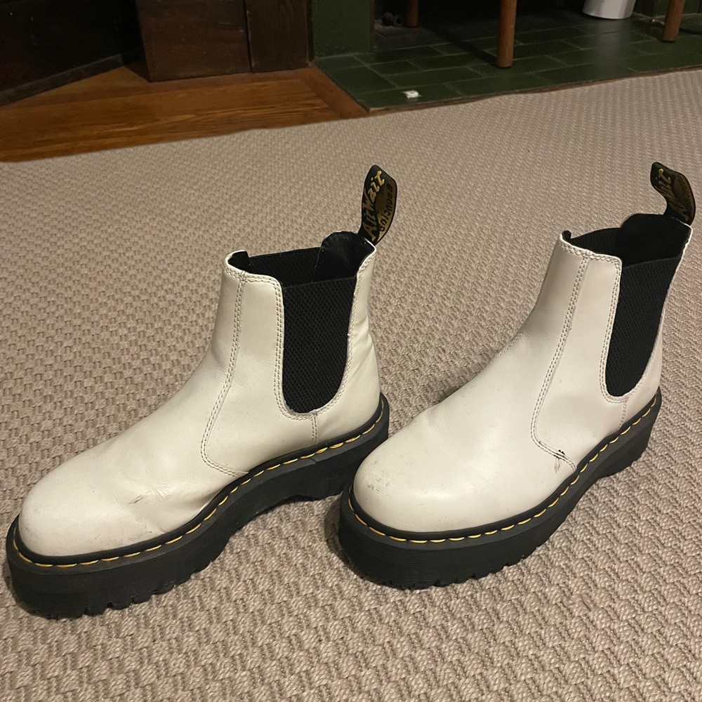 Platform White Chelsea Dr Marten’s